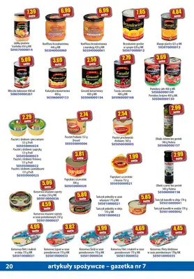 A-T - gazetka promocyjna Gazetka spożywcza od soboty 15.07 do poniedziałku 14.08 - strona 20
