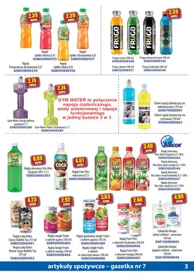 A-T - gazetka promocyjna Gazetka spożywcza od soboty 15.07 do poniedziałku 14.08 - strona 3