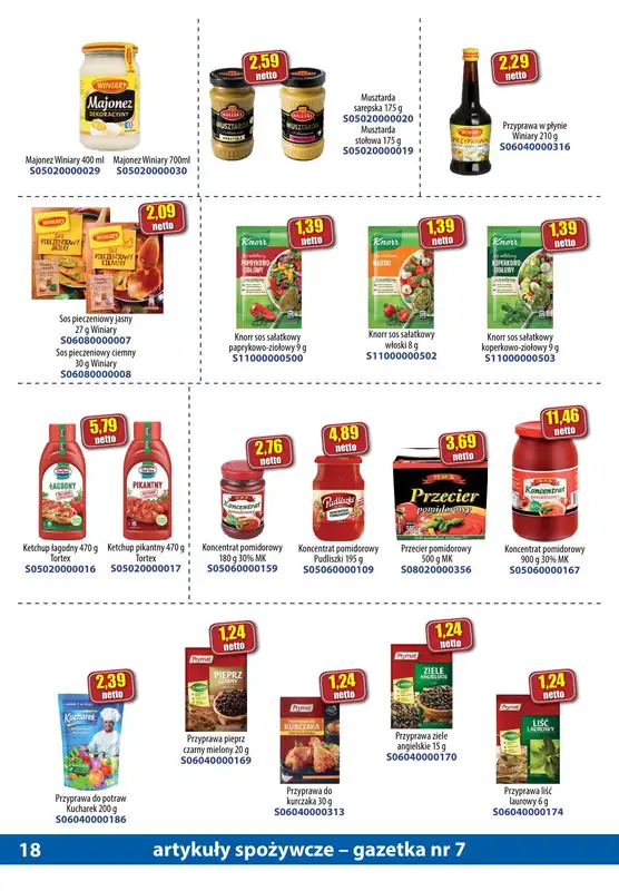 A-T - gazetka promocyjna Gazetka spożywcza od soboty 15.07 do poniedziałku 14.08 - strona 18