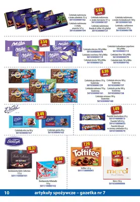 A-T - gazetka promocyjna Gazetka spożywcza od soboty 15.07 do poniedziałku 14.08 - strona 10
