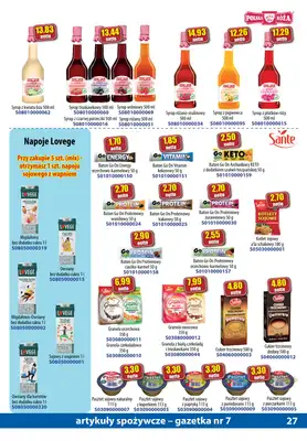 A-T - gazetka promocyjna Gazetka spożywcza od soboty 15.07 do poniedziałku 14.08 - strona 27