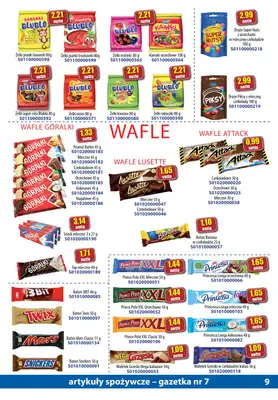 A-T - gazetka promocyjna Gazetka spożywcza od soboty 15.07 do poniedziałku 14.08 - strona 9