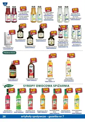A-T - gazetka promocyjna Gazetka spożywcza od soboty 15.07 do poniedziałku 14.08 - strona 26