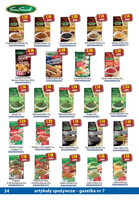 A-T - gazetka promocyjna Gazetka spożywcza od soboty 15.07 do poniedziałku 14.08 - strona 24