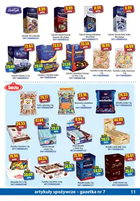 A-T - gazetka promocyjna Gazetka spożywcza od soboty 15.07 do poniedziałku 14.08 - strona 11