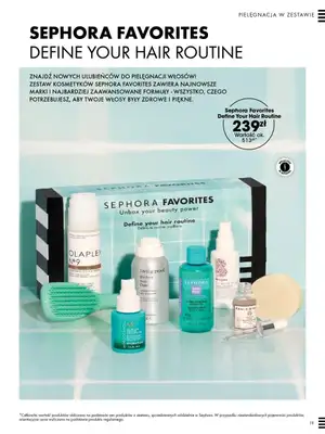 Sephora - gazetka promocyjna Katalog - lato od poniedziałku 17.07 do poniedziałku 31.07 - strona 19