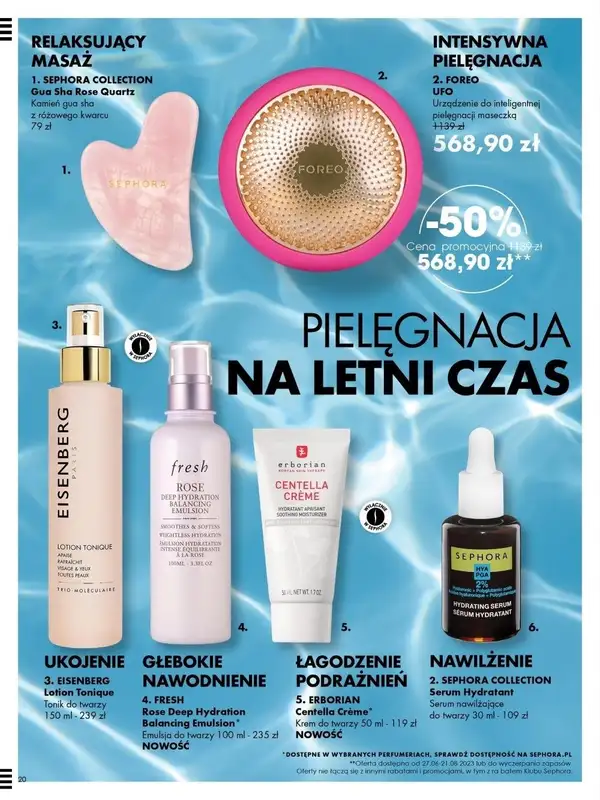 Sephora - gazetka promocyjna Katalog - lato od poniedziałku 17.07 do poniedziałku 31.07 - strona 20