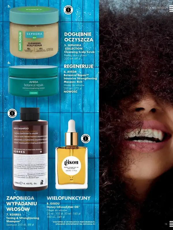 Sephora - gazetka promocyjna Katalog - lato od poniedziałku 17.07 do poniedziałku 31.07 - strona 13