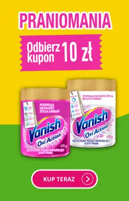 Reckitt - gazetka promocyjna Praniomania! od piątku 21.07 do niedzieli 06.08 - strona 9