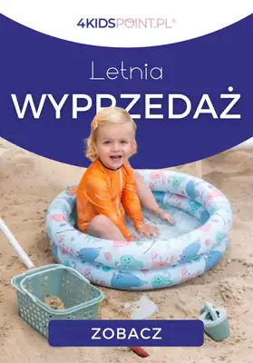 4kidspoint - gazetka promocyjna Letnia wyprzedaż od czwartku 20.07 do poniedziałku 31.07