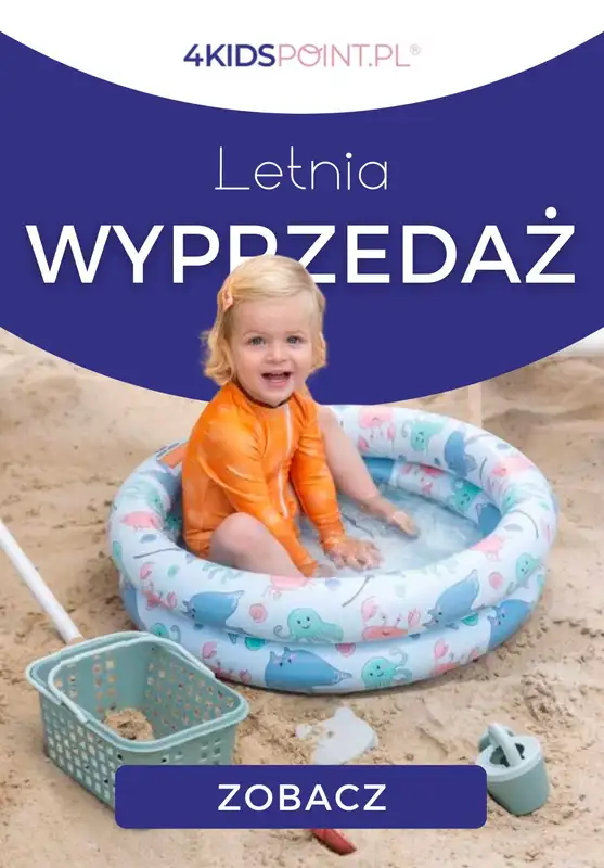 4kidspoint - gazetka promocyjna Letnia wyprzedaż od czwartku 20.07 do poniedziałku 31.07