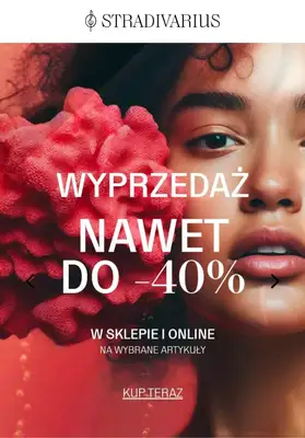Stradivarius - gazetka promocyjna Hity wyprzedaży od piątku 21.07 do poniedziałku 31.07