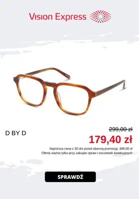 Vision Express - gazetka promocyjna Do -40% na okulary korekcyjne od poniedziałku 31.07 do niedzieli 27.08 - strona 5