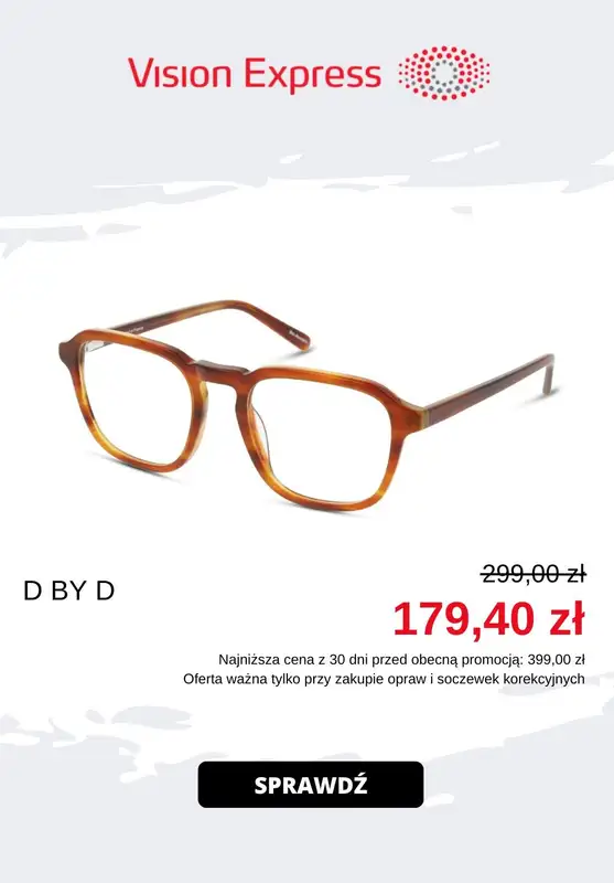 Vision Express - gazetka promocyjna Do -40% na okulary korekcyjne od poniedziałku 31.07 do niedzieli 27.08 - strona 5