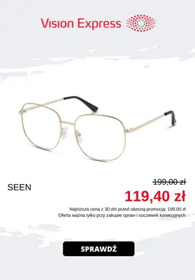 Vision Express - gazetka promocyjna Do -40% na okulary korekcyjne od poniedziałku 31.07 do niedzieli 27.08 - strona 3