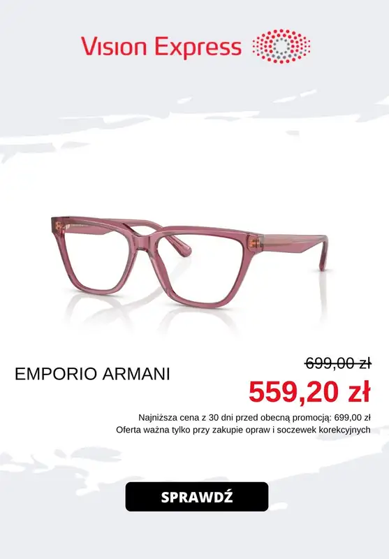 Vision Express - gazetka promocyjna Do -40% na okulary korekcyjne od poniedziałku 31.07 do niedzieli 27.08 - strona 4