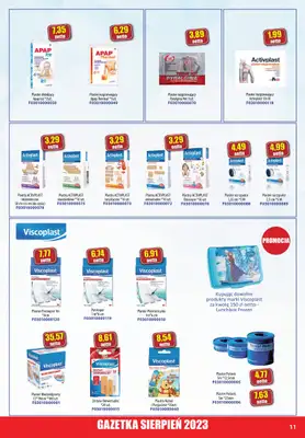 A-T - gazetka promocyjna Farmacja Zdrowa żywność od wtorku 01.08 do czwartku 31.08 - strona 11