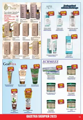 A-T - gazetka promocyjna Farmacja Zdrowa żywność od wtorku 01.08 do czwartku 31.08 - strona 13