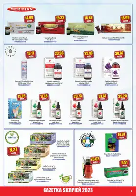 A-T - gazetka promocyjna Farmacja Zdrowa żywność od wtorku 01.08 do czwartku 31.08 - strona 9