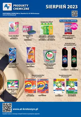 A-T - gazetka promocyjna Produkty chemiczne od wtorku 01.08 do czwartku 31.08