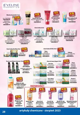 A-T - gazetka promocyjna Produkty chemiczne od wtorku 01.08 do czwartku 31.08 - strona 28