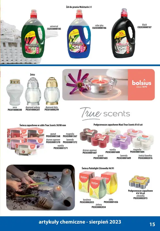 A-T - gazetka promocyjna Produkty chemiczne od wtorku 01.08 do czwartku 31.08 - strona 15