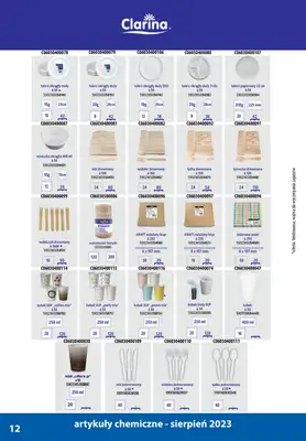 A-T - gazetka promocyjna Produkty chemiczne od wtorku 01.08 do czwartku 31.08 - strona 12
