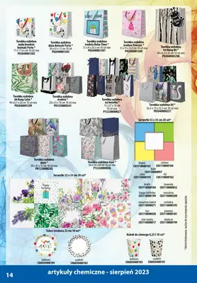 A-T - gazetka promocyjna Produkty chemiczne od wtorku 01.08 do czwartku 31.08 - strona 14