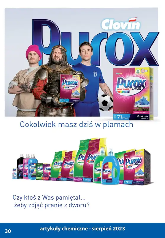 A-T - gazetka promocyjna Produkty chemiczne od wtorku 01.08 do czwartku 31.08 - strona 30