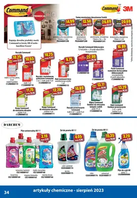 A-T - gazetka promocyjna Produkty chemiczne od wtorku 01.08 do czwartku 31.08 - strona 34