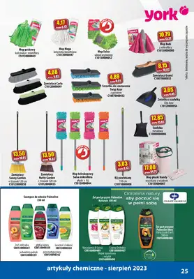 A-T - gazetka promocyjna Produkty chemiczne od wtorku 01.08 do czwartku 31.08 - strona 25