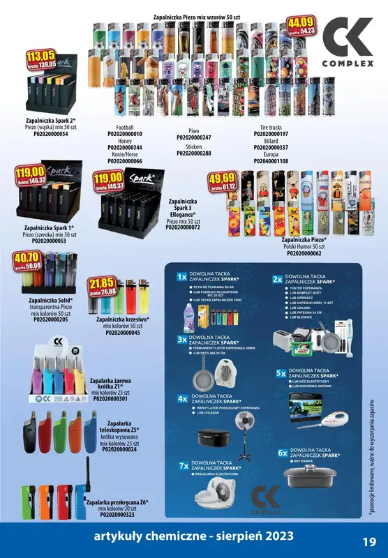 A-T - gazetka promocyjna Produkty chemiczne od wtorku 01.08 do czwartku 31.08 - strona 19