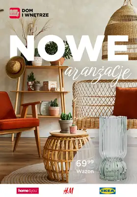 Dom i wnętrze - gazetka promocyjna Nowe aranżacje od piątku 04.08 do czwartku 10.08 Dom i wnętrze - gazetka promocyjna Nowe aranżacje od piątku 04.08 do czwartku 10.08