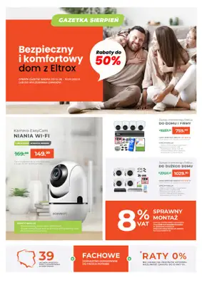 Eltrox - gazetka promocyjna Gazetka od poniedziałku 14.08 do niedzieli 10.09