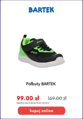 Bartek - gazetka promocyjna -15% na wszystko z kodem od środy 09.08  - strona 11 Bartek - gazetka promocyjna -15% na wszystko z kodem od środy 09.08  - strona 11