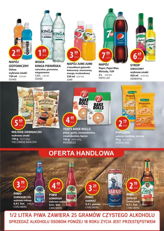 Zielony Koszyk - gazetka promocyjna Gazetka od poniedziałku 14.08 do niedzieli 27.08 - strona 6