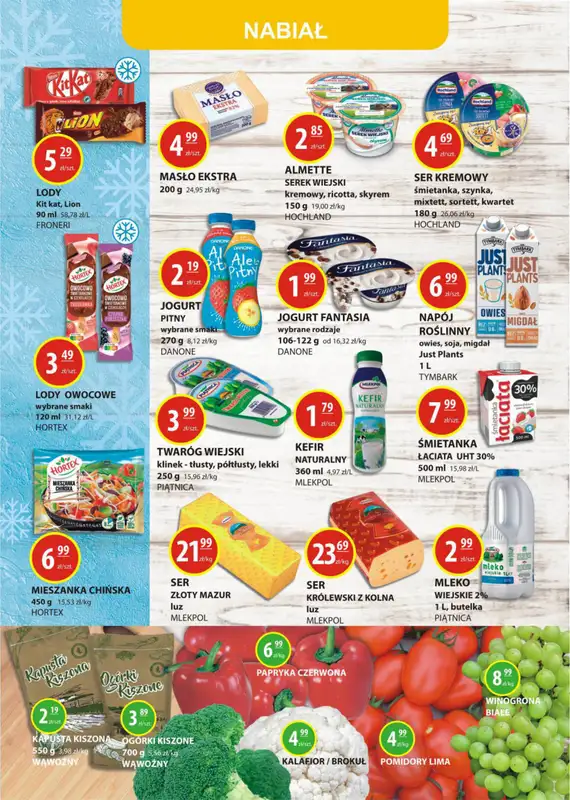 Zielony Koszyk - gazetka promocyjna Gazetka od poniedziałku 14.08 do niedzieli 27.08 - strona 3