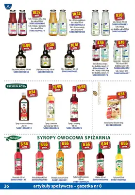 A-T - gazetka promocyjna Gazetka spożywcza od środy 16.08 do czwartku 14.09 - strona 26