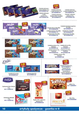 A-T - gazetka promocyjna Gazetka spożywcza od środy 16.08 do czwartku 14.09 - strona 10