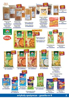 A-T - gazetka promocyjna Gazetka spożywcza od środy 16.08 do czwartku 14.09 - strona 5