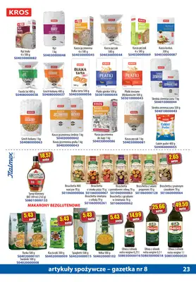 A-T - gazetka promocyjna Gazetka spożywcza od środy 16.08 do czwartku 14.09 - strona 23