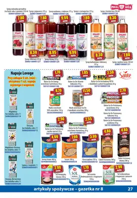 A-T - gazetka promocyjna Gazetka spożywcza od środy 16.08 do czwartku 14.09 - strona 27