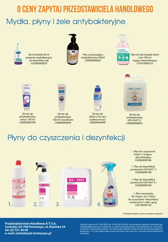 A-T - gazetka promocyjna Artykuły elektryczne od środy 16.08 do czwartku 14.09 - strona 8