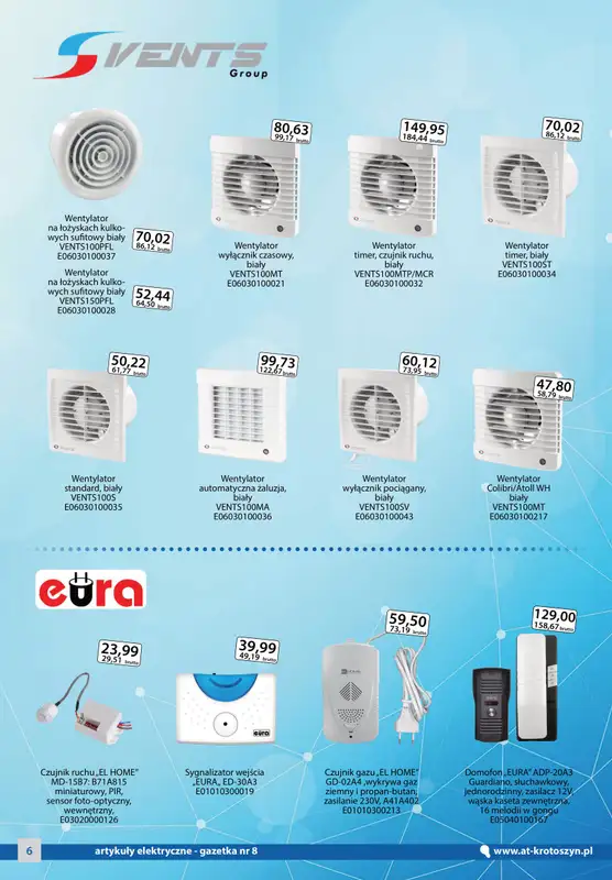 A-T - gazetka promocyjna Artykuły elektryczne od środy 16.08 do czwartku 14.09 - strona 6