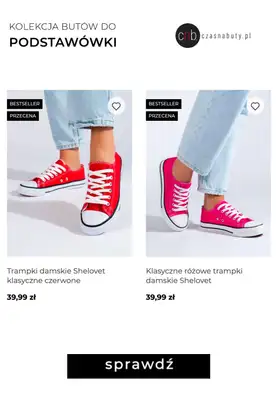 Czasnabuty.pl - gazetka promocyjna -25% na buty do szkoły z kodem od czwartku 17.08  - strona 3