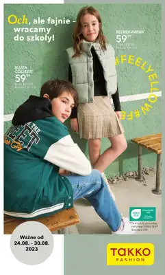 Takko Fashion - gazetka promocyjna Gazetka od czwartku 24.08 do środy 30.08