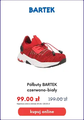 Bartek - gazetka promocyjna Obuwie dziecięce na zajęcia WF-u od czwartku 24.08  - strona 7 Bartek - gazetka promocyjna Obuwie dziecięce na zajęcia WF-u od czwartku 24.08  - strona 7