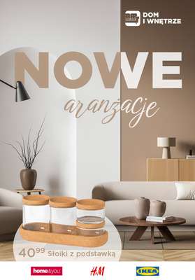 Dom i wnętrze - gazetka promocyjna Nowe aranżacje od piątku 25.08 do środy 20.09