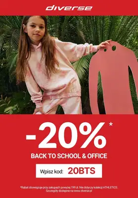 Diverse - gazetka promocyjna -20% Back To School & Office od czwartku 31.08 do poniedziałku 04.09