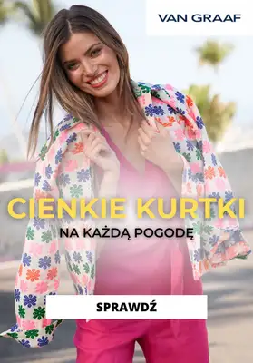 Van Graaf - gazetka promocyjna Cienkie kurtki na każdą pogodę od poniedziałku 04.09 